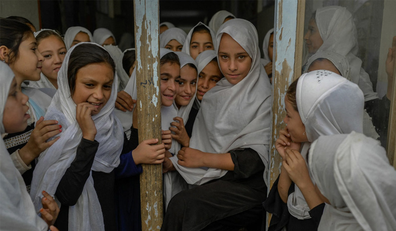 Afghan School Girls 